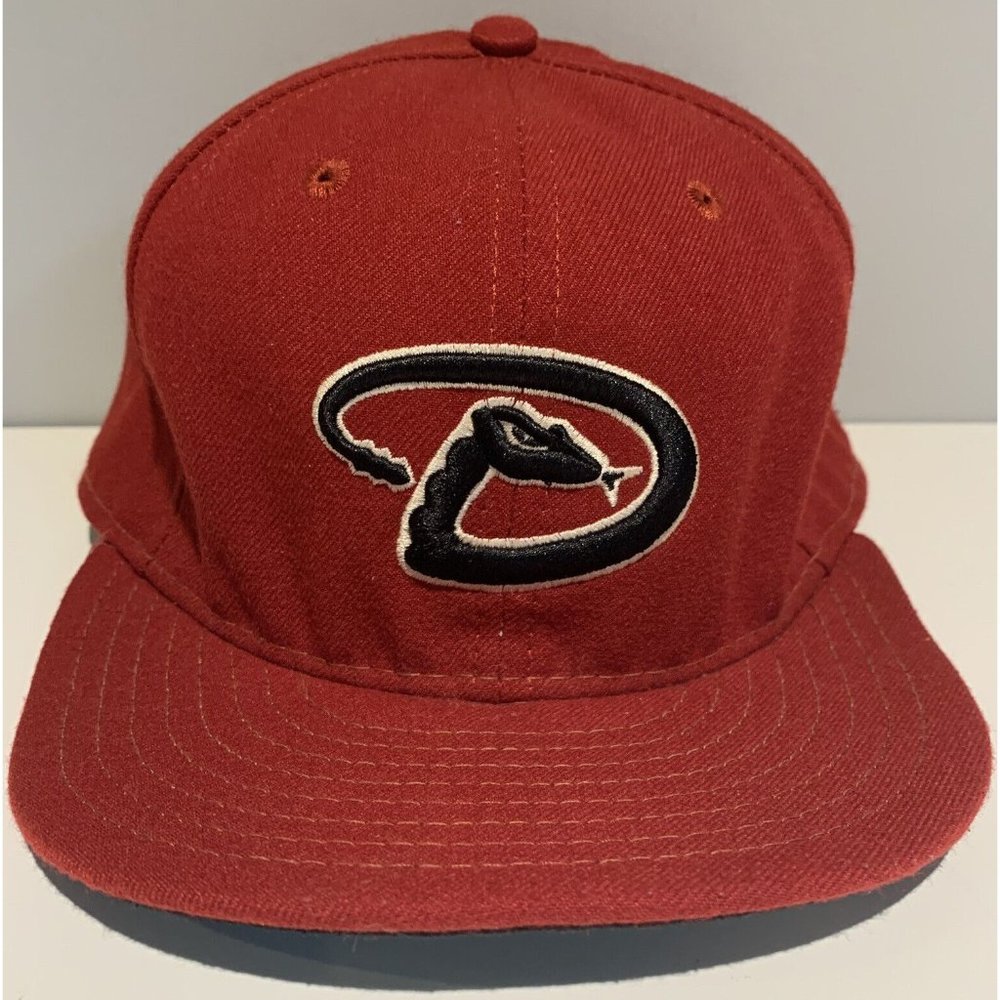 Arizona Diamondbacks MLB New Era 59FIFTY Size 7 1/2 Red Fitted‎ Hat